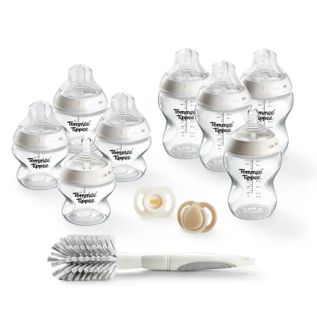 tommee-tippee-set-natural-start-11-piezas-biberones-150-ml-y-260-ml-con-autoeste image 1