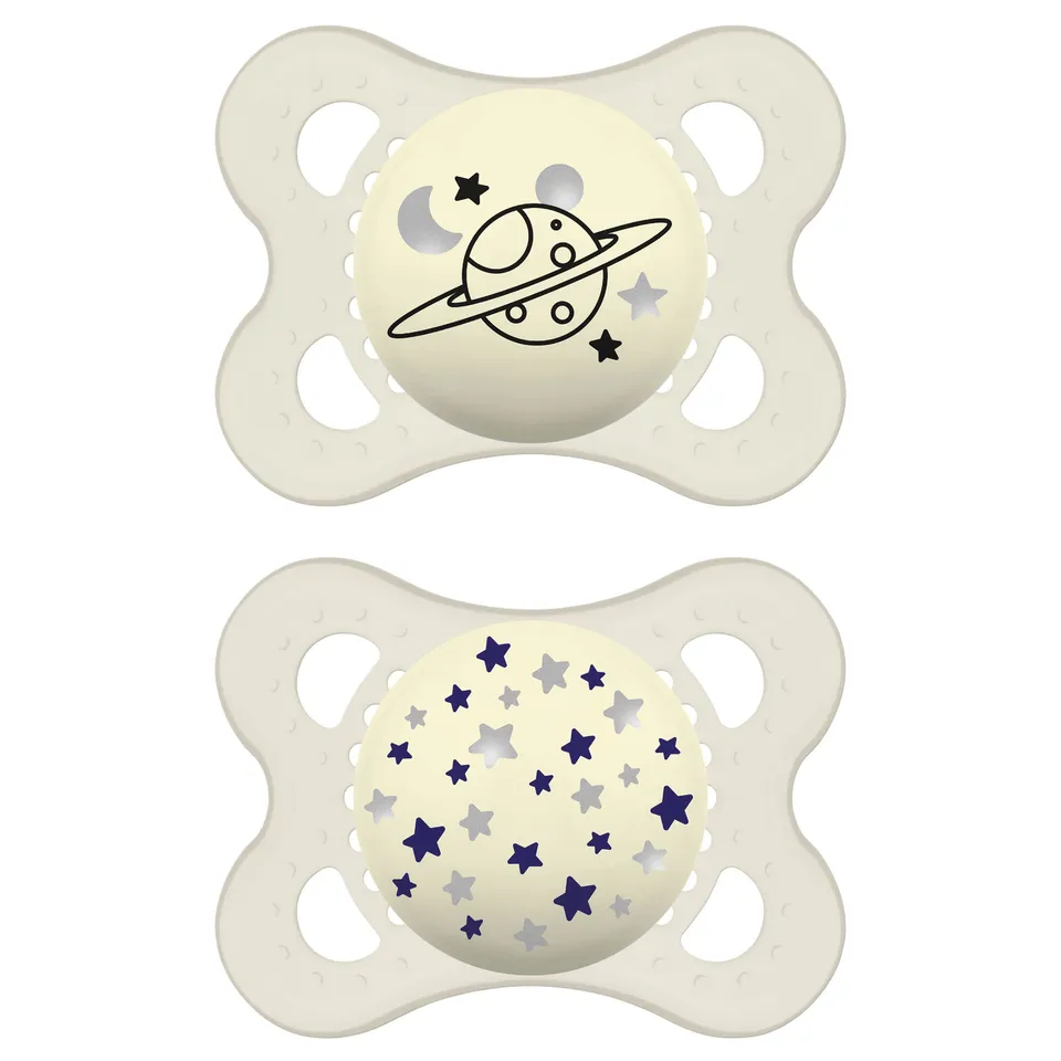mam-original-night-0-meses-chupete-que-brilla-en-la-oscuridad-silicona-skinsoft--2 image 1