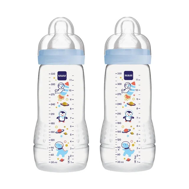 mam-easy-active-biber-n-330-ml-pack-de-2-con-tetina-de-silicona-skinsoft-talla-2 image 1