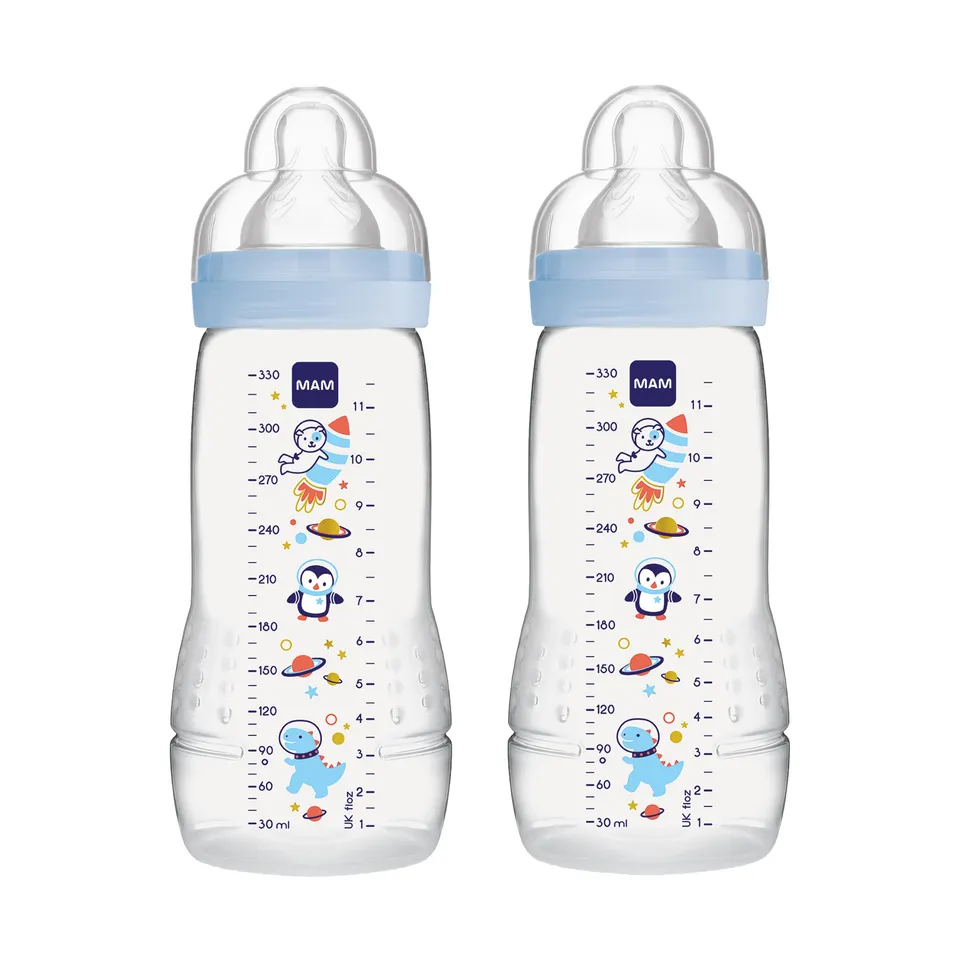 mam-easy-active-biber-n-330-ml-pack-de-2-con-tetina-de-silicona-skinsoft-talla-2 image 1