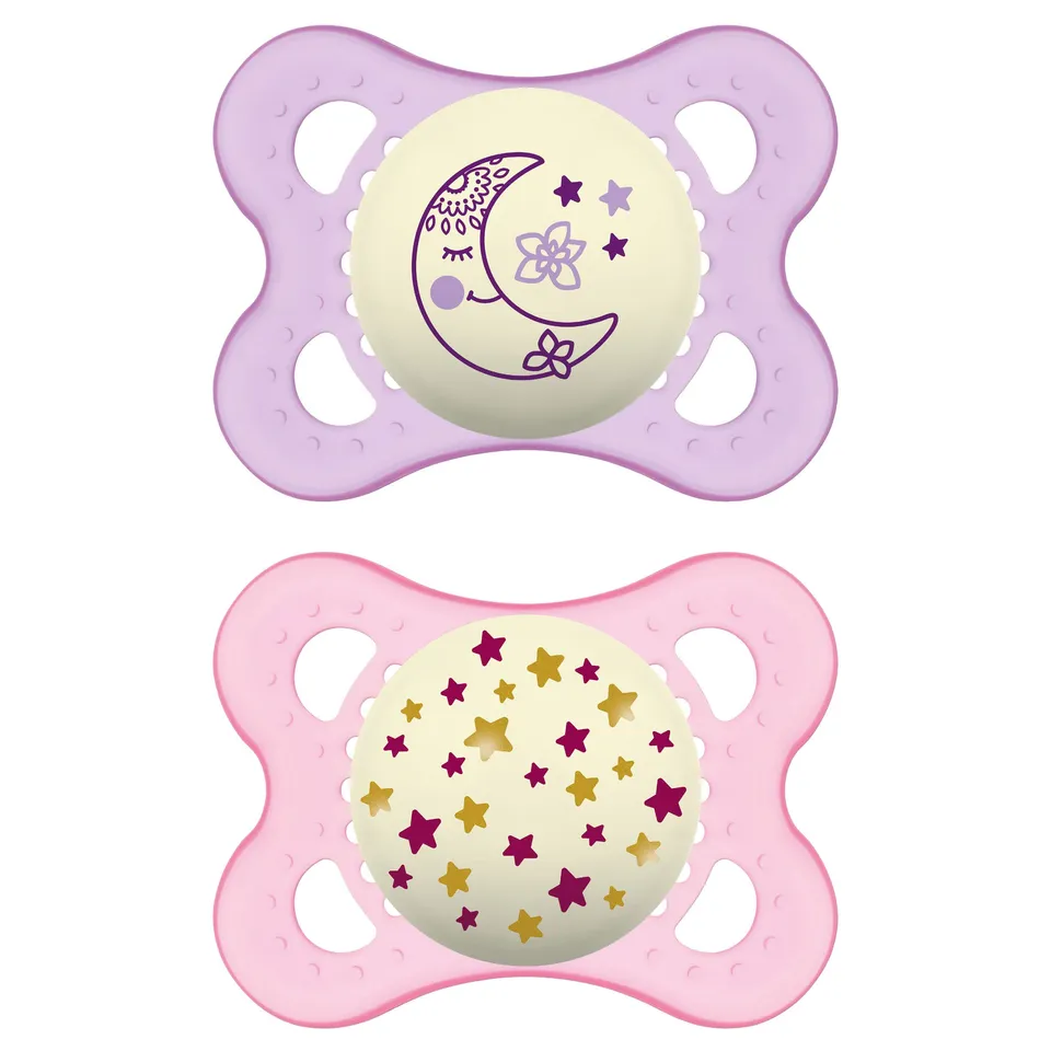 mam-original-night-0-meses-chupete-que-brilla-en-la-oscuridad-silicona-skinsoft- image 1