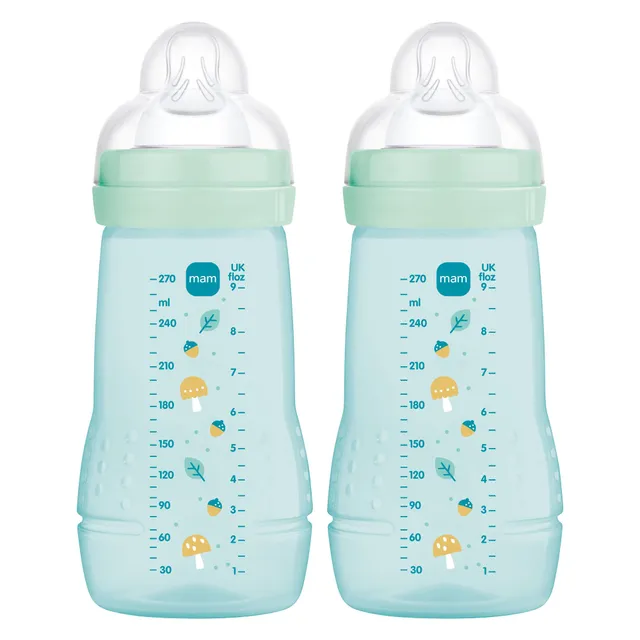 mam-easy-active-biber-n-270-ml-pack-2-uds-azul-2-meses-tetina-skinsoft-flujo-med image 1