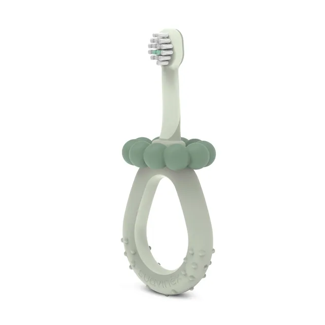 suavinex-cepillo-de-dientes-para-beb-0-2-a-os-cerdas-s-per-suaves-pbt-tope-de-se image 1