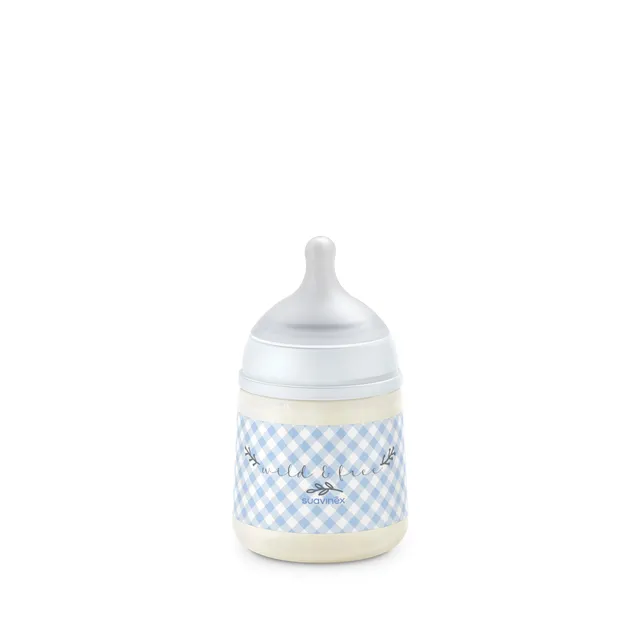 suavinex-biber-n-150-ml-con-tetina-fisiol-gica-sx-pro-antic-lico-flujo-lento-s-s image 1