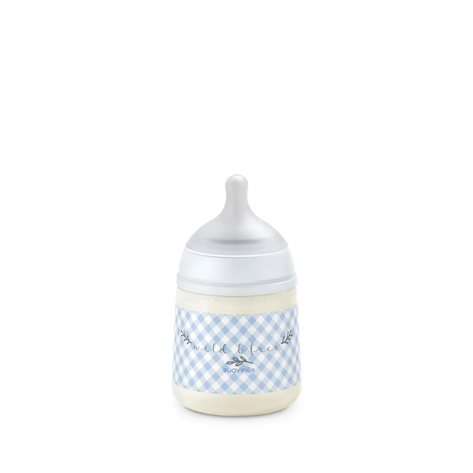 suavinex-biber-n-150-ml-con-tetina-fisiol-gica-sx-pro-antic-lico-flujo-lento-s-s image 1