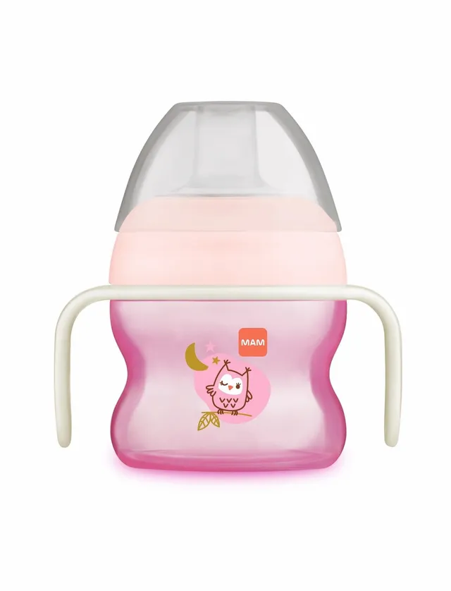mam-vaso-de-aprendizaje-4-meses-rosa-150-ml-1-ud-boquilla-antiderrames-asim-tric image 1