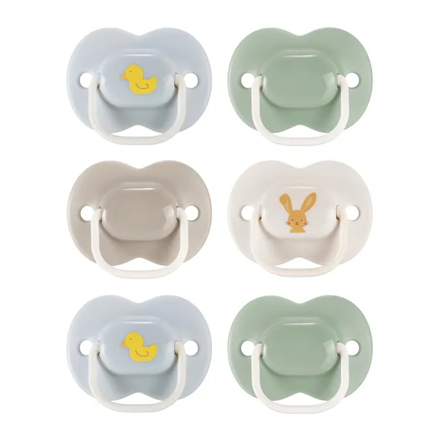 tommee-tippee-anytime-pack-de-6-chupetes-sim-tricos-sin-bpa-6-18-meses image 1