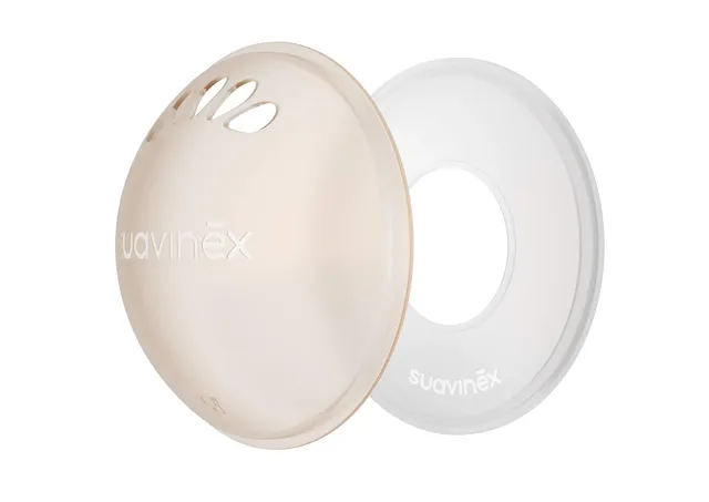 suavinex-set-4-conchas-de-lactancia-2-recolectoras-de-leche-materna-2-protectora image 1