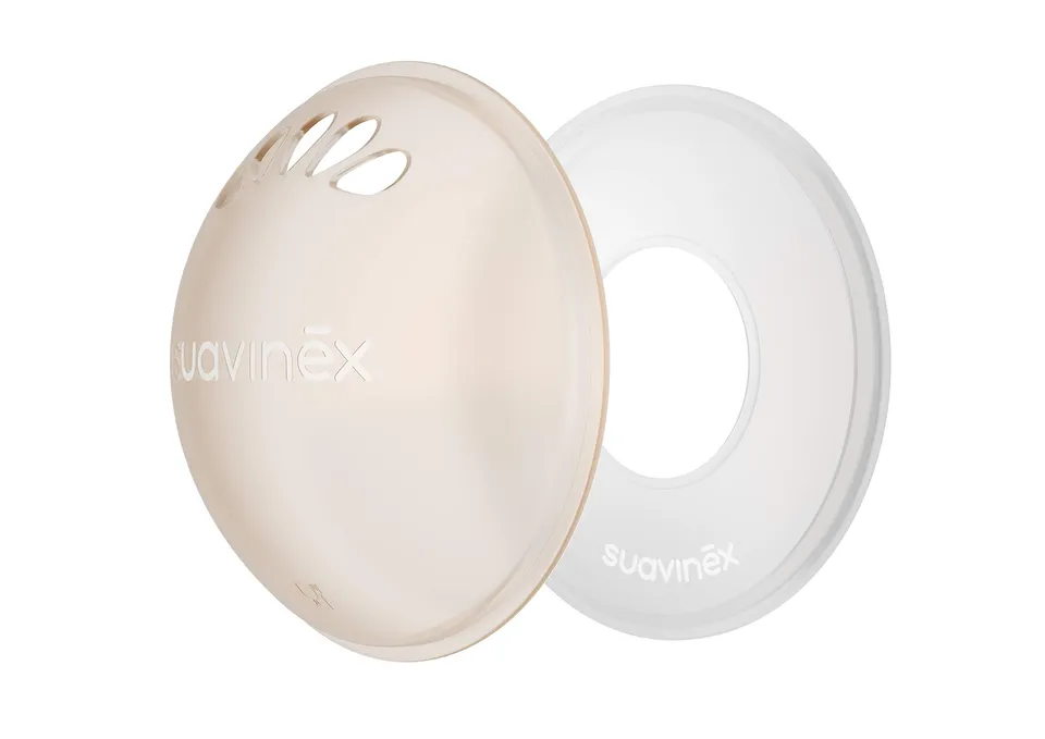 suavinex-set-4-conchas-de-lactancia-2-recolectoras-de-leche-materna-2-protectora image 1