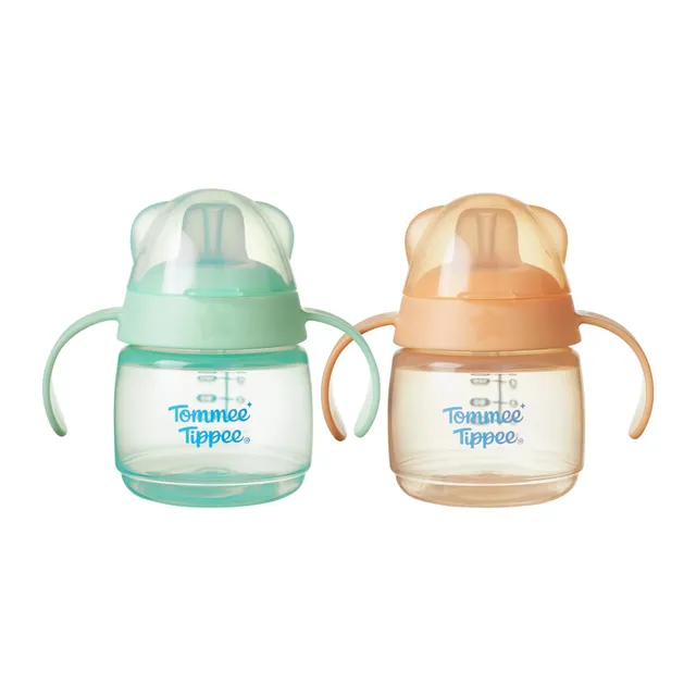 tommee-tippee-vaso-de-transici-n-con-boquilla-150-ml-pack-de-2-antiderrames-boqu image 1
