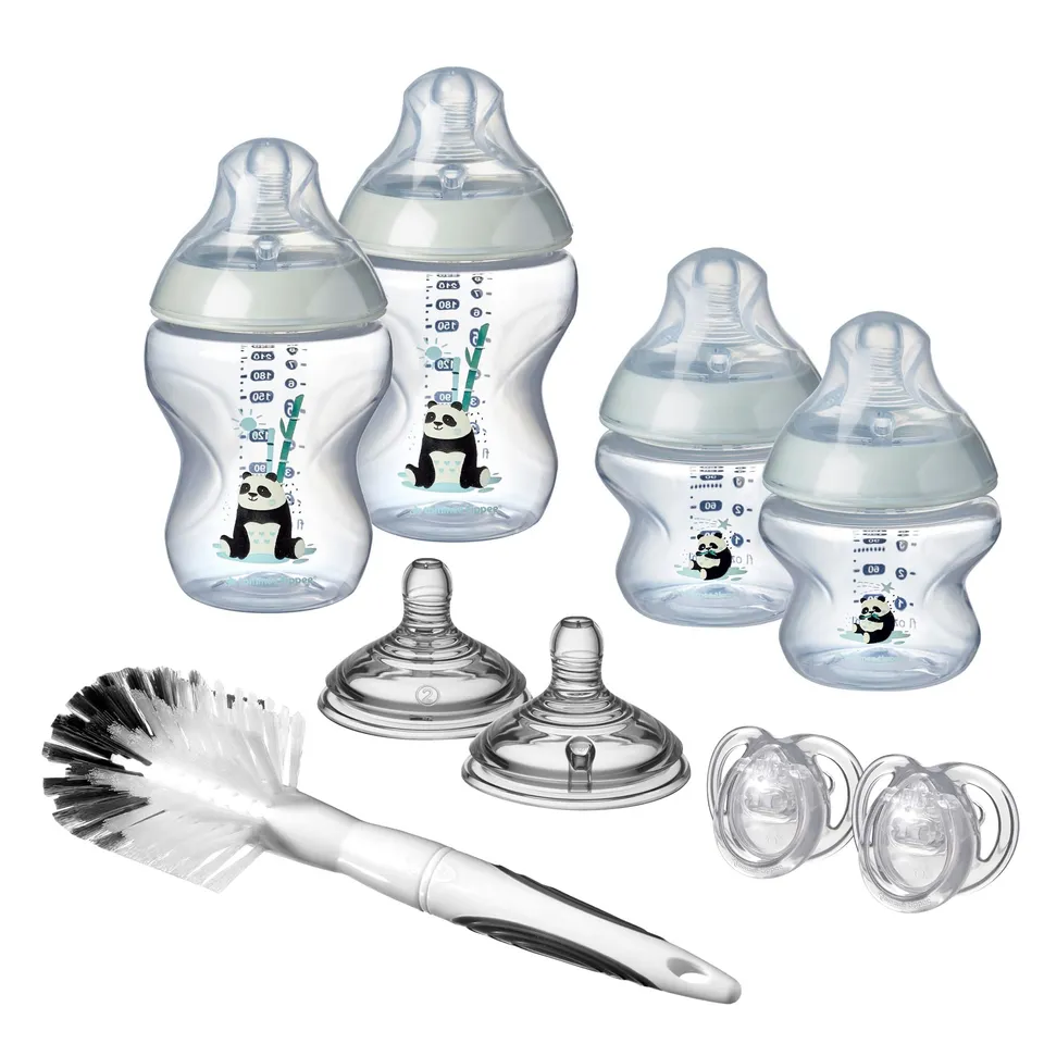 tommee-tippee-closer-to-nature-kit-de-iniciaci-n-reci-n-nacido-biber-n-con-tetin image 1