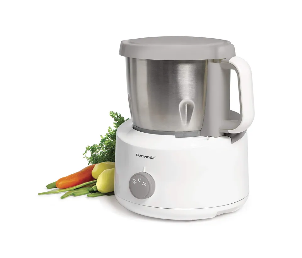 suavinex-robot-de-cocina-baby-i3-5-en-1-cocina-al-vapor-tritura-calienta-descong image 1