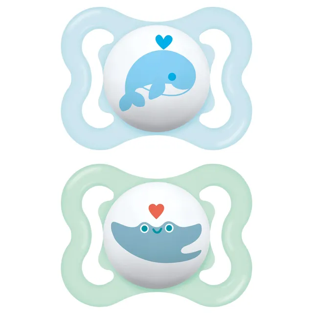 mam-chupete-air-2-6-meses-pack-2-tetina-sim-trica-de-skinsoft-silicone-con-escud image 1