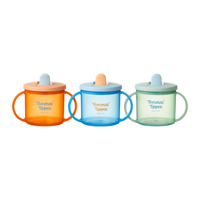 tommee-tippee-first-cup-vaso-antiderrames-para-beb-desde-4-meses-boquilla-abatib image 1