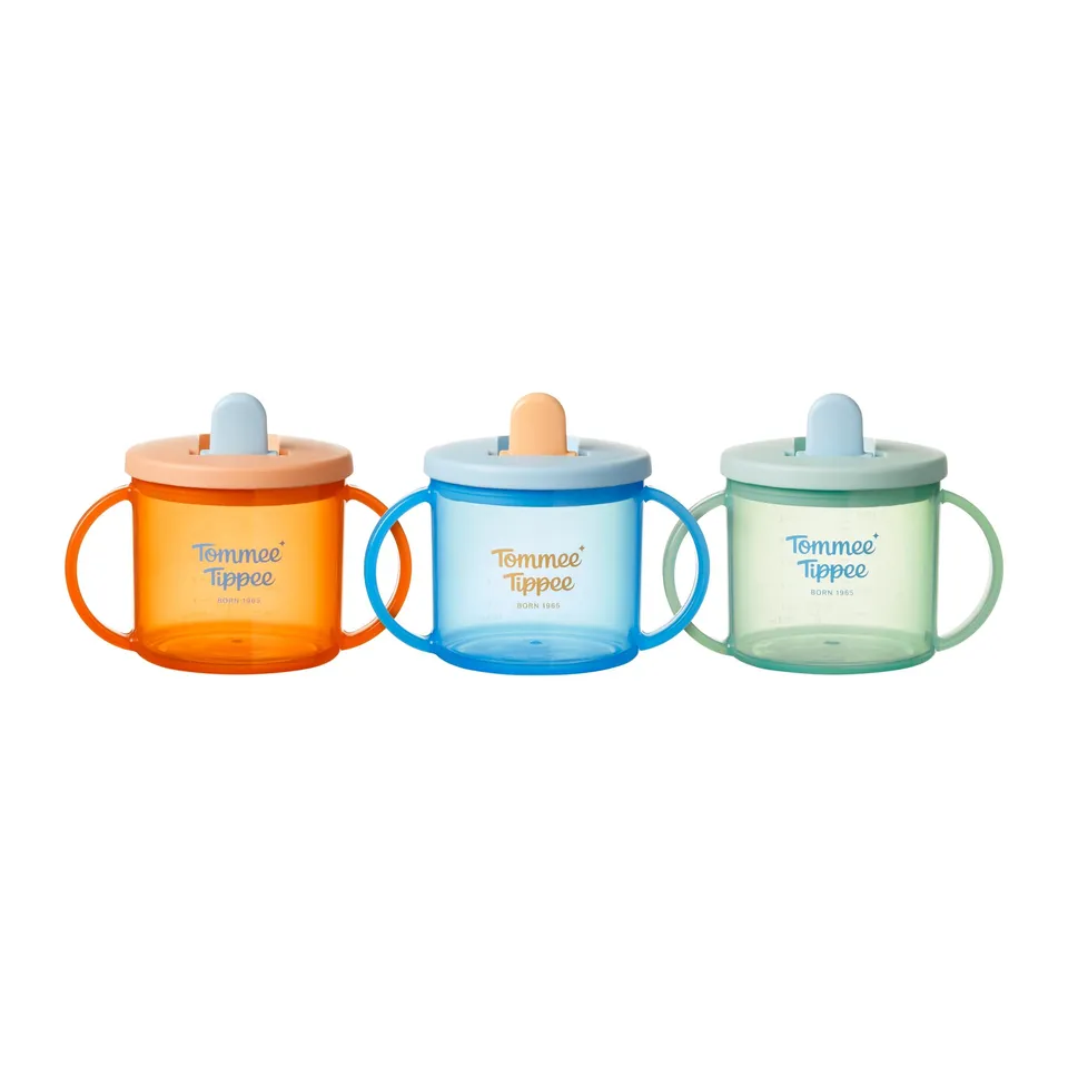tommee-tippee-first-cup-vaso-antiderrames-para-beb-desde-4-meses-boquilla-abatib image 1