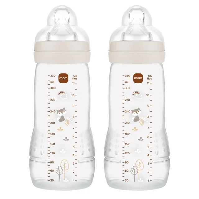 mam-easy-active-pack-2-biberones-330-ml-con-tetina-3-de-flujo-r-pido-4-meses-erg image 1