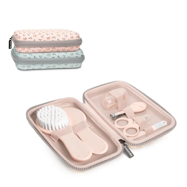 suavinex-neceser-set-manicura-beb-0m-6-piezas-cepillo-peine-cepillo-dental-de-si image 1