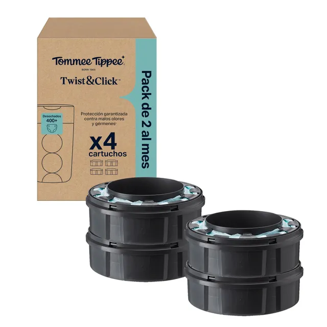 tommee-tippee-twist-click-pack-de-4-cartuchos-de-recambio-para-contenedor-de-pa- image 1