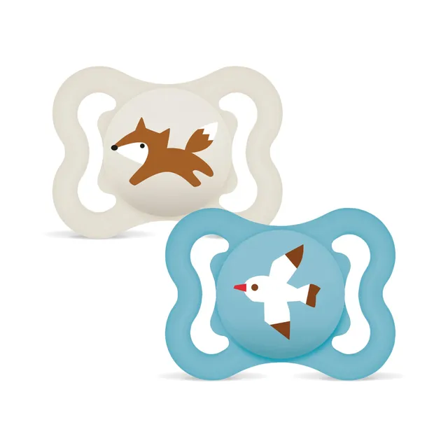 mam-chupete-supreme-2-6-meses-2-uds-escudo-ventilado-y-tetina-extra-delgada-skin image 1