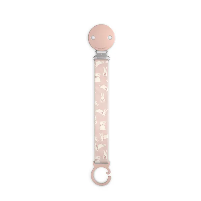suavinex-wonder-conejitos-rosa-chupetero-de-tela-reversible-con-clip-y-pinza-par image 1