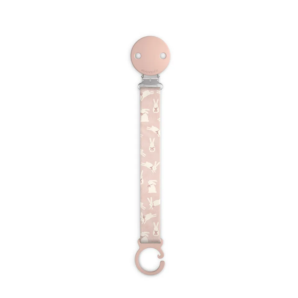 suavinex-wonder-conejitos-rosa-chupetero-de-tela-reversible-con-clip-y-pinza-par image 1