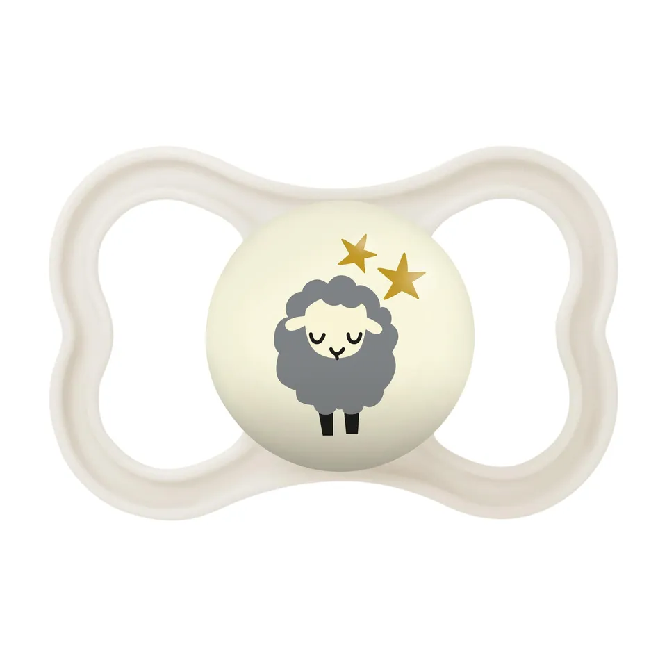 mam-chupete-supreme-para-beb-s-6-meses-neutro-mate-con-escudo-ventilado-que-bril image 1