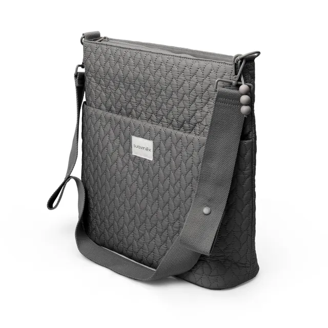 suavinex-bolso-maternidad-tote-bag-gris-bolso-carrito-de-gran-capacidad-15-l-con image 1