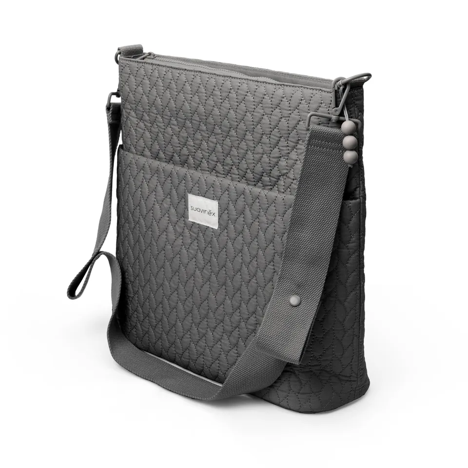 suavinex-bolso-maternidad-tote-bag-gris-bolso-carrito-de-gran-capacidad-15-l-con image 1