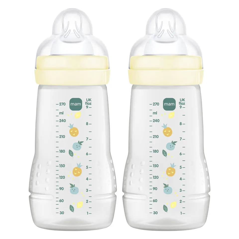 mam-easy-active-biber-n-270-ml-pack-2-uds-tetina-silicona-skinsoft-flujo-medio-2 image 1