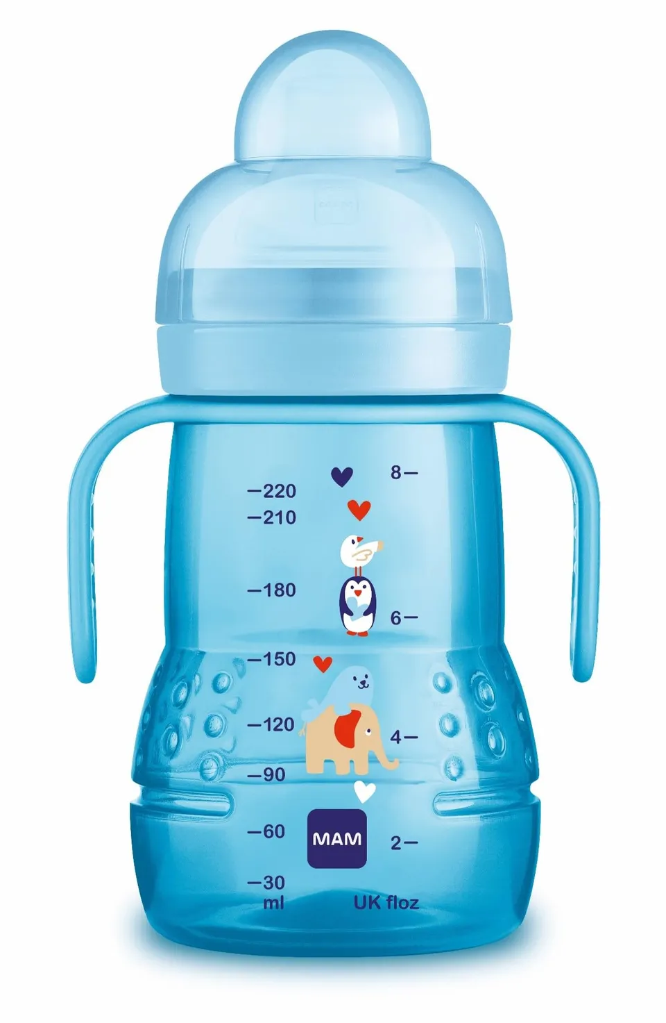 mam-biber-n-y-vaso-2-en-1-4-meses-220-ml-azul-con-boquilla-extra-blanda-skinsoft image 1