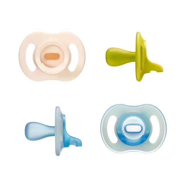 tommee-tippee-ultra-light-d-a-y-noche-chupetes-de-silicona-de-una-pieza-ultralig image 1
