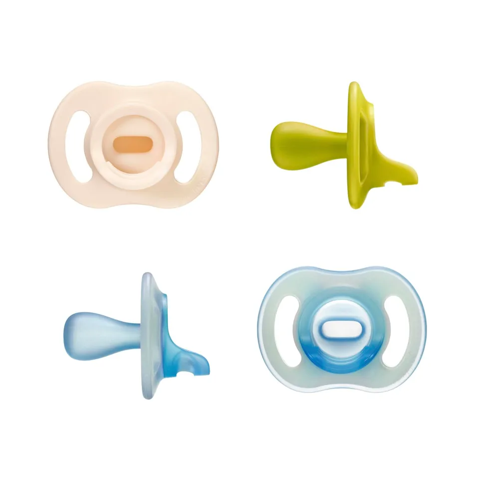 tommee-tippee-ultra-light-d-a-y-noche-chupetes-de-silicona-de-una-pieza-ultralig image 1