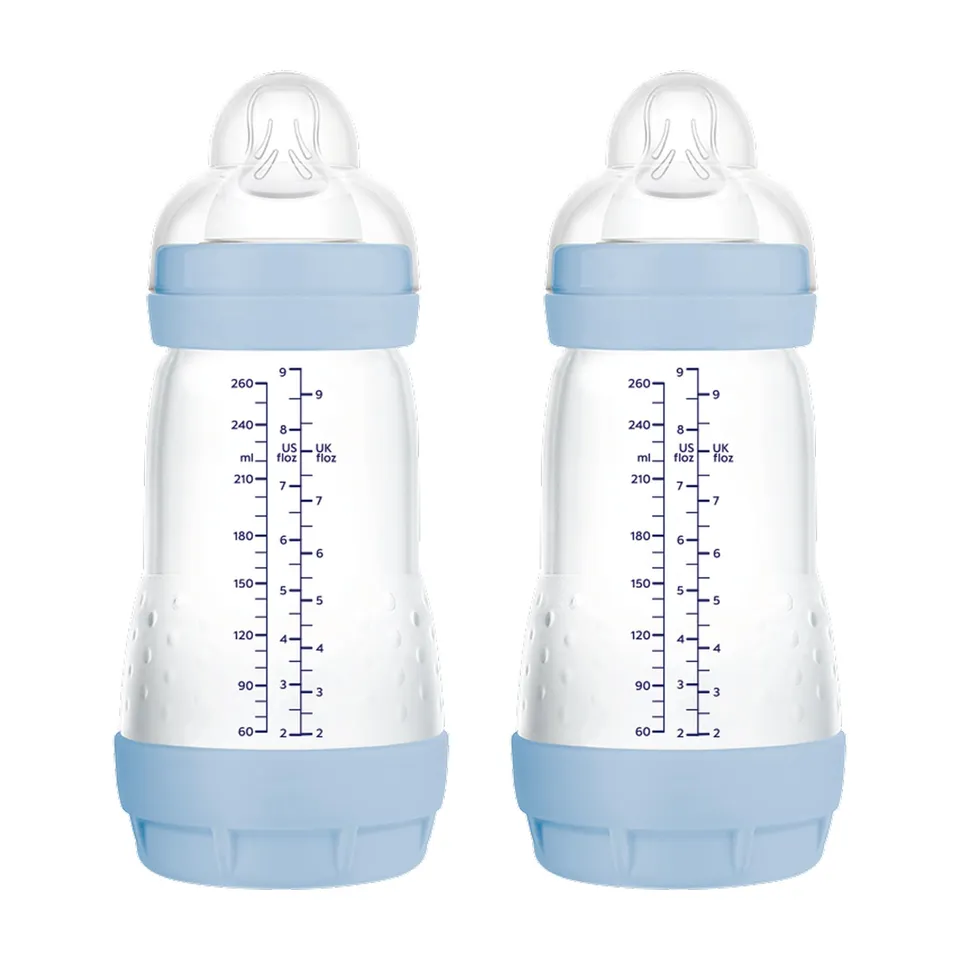 mam-easy-start-anti-colic-pack-2-biberones-antic-licos-260-ml-con-tetina-skinsof image 1