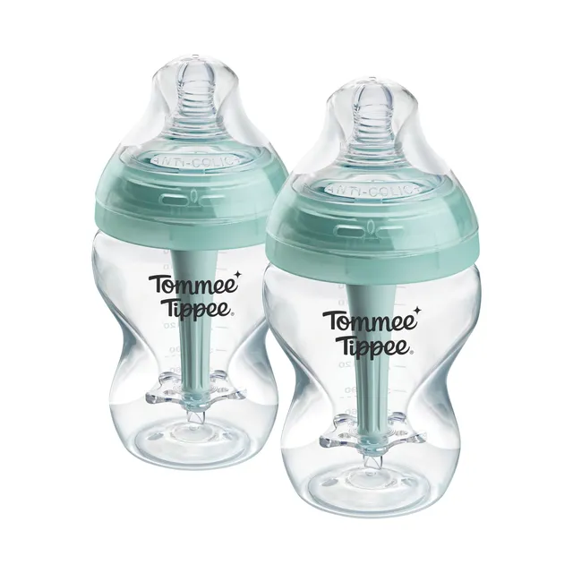 tommee-tippee-biber-n-antic-licos-avanzado-260-ml-pack-de-2-con-tubo-de-ventilac image 1
