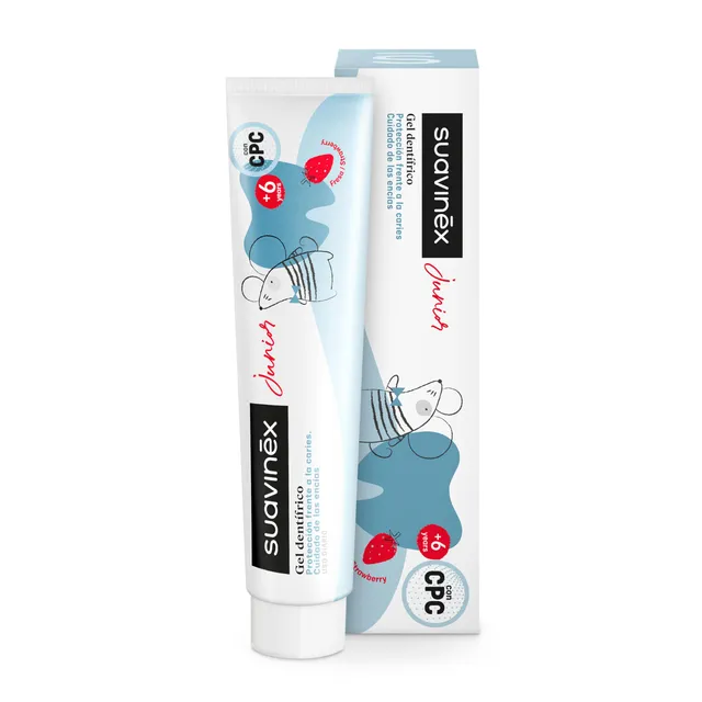 suavinex-gel-dent-frico-infantil-6-a-os-pasta-de-dientes-1-400-ppm-fl-or-con-cpc image 1