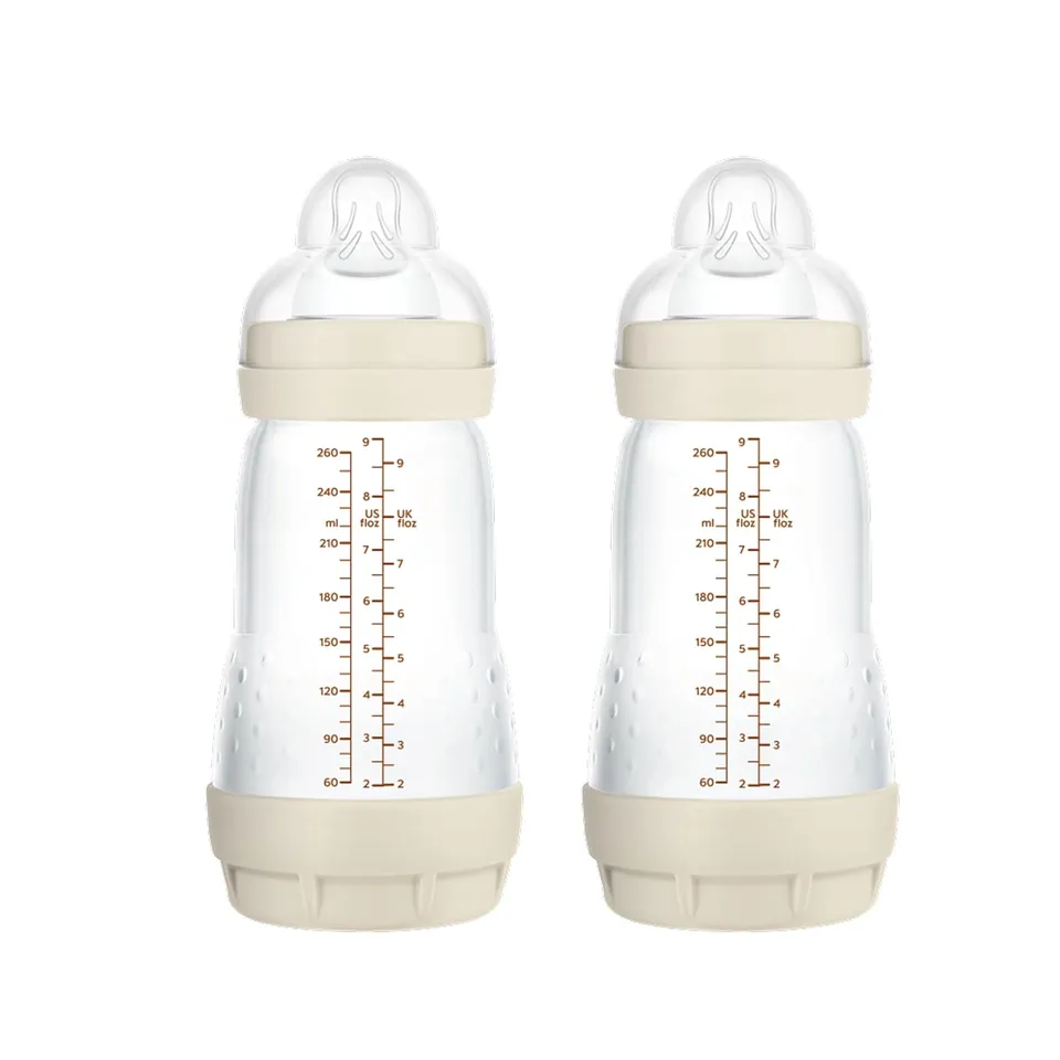 mam-easy-start-anti-colic-pack-de-2-biberones-260-ml-2-4-meses-tetina-silicona-f image 1
