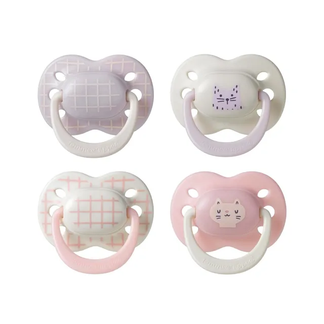 tommee-tippee-ultimate-fit-chupete-0-6-meses-pack-4-uds-tetina-ortod-ntica-sim-t image 1