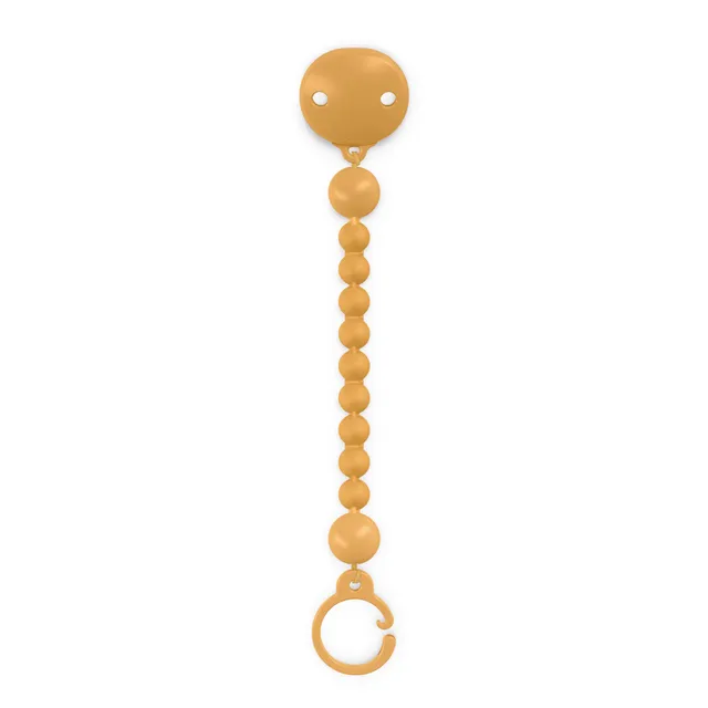 suavinex-colour-essence-honey-broche-pinza-chupetero-de-silicona-de-una-sola-pie image 1
