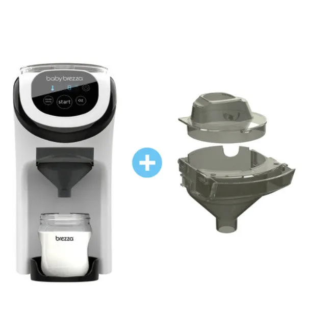 baby-brezza-set-formula-pro-mini-embudo-y-tapa-pack-dosificador-de-biberones-con image 1