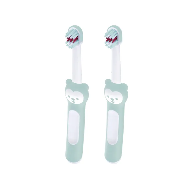 mam-baby-s-brush-cepillo-de-dientes-para-beb-pack-2-uds-6-meses-turquesa-mango-c image 1