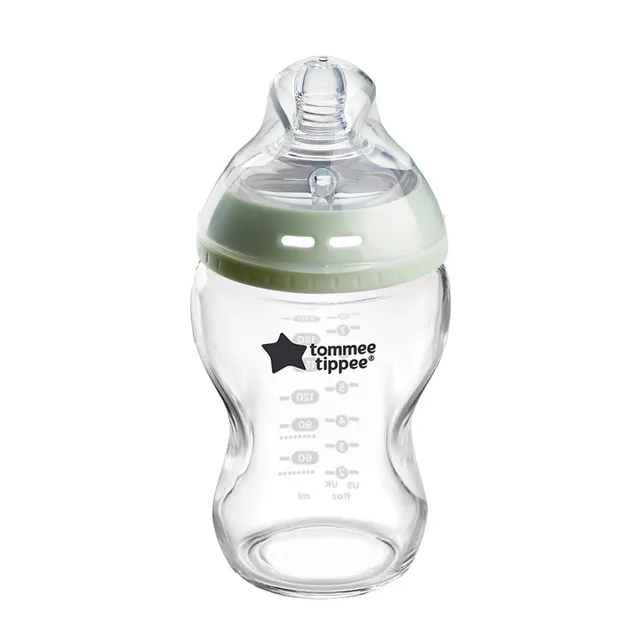 tommee-tippee-natural-start-biber-n-antic-licos-de-cristal-250-ml-tetina-anat-mi image 1
