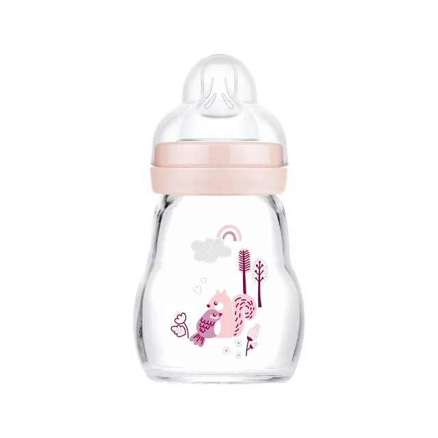 mam-feel-good-biber-n-de-cristal-170-ml-boca-ancha-tetina-skinsoft-talla-1-desde image 1