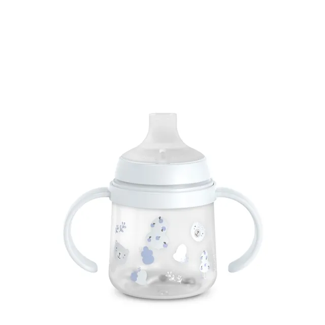 suavinex-vaso-aprendizaje-150-ml-boquilla-de-silicona-antic-lico-biber-n-con-asa image 1