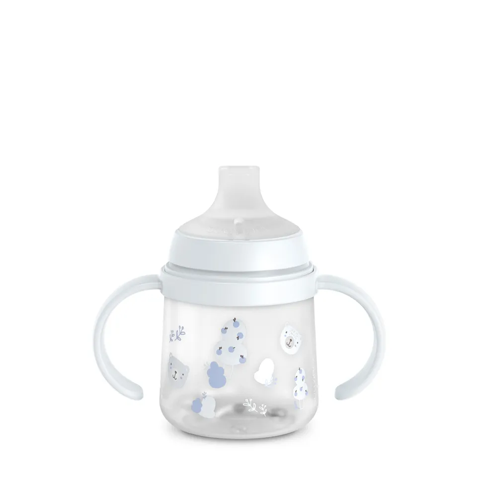 suavinex-vaso-aprendizaje-150-ml-boquilla-de-silicona-antic-lico-biber-n-con-asa image 1