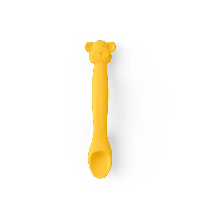 suavinex-cuchara-de-silicona-de-aprendizaje-4-meses-mango-largo-flexible-y-base- image 1