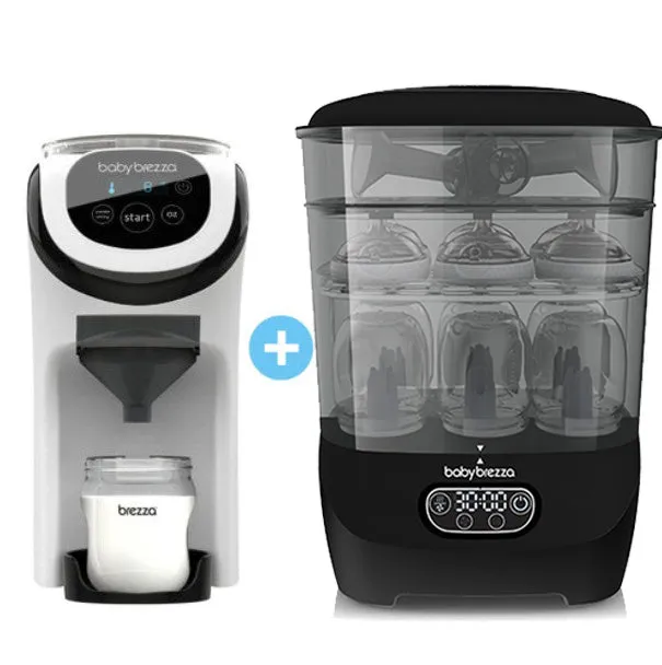 baby-brezza-set-formula-pro-mini-sterilizer-dryer-advanced-pack-preparador-de-bi image 1