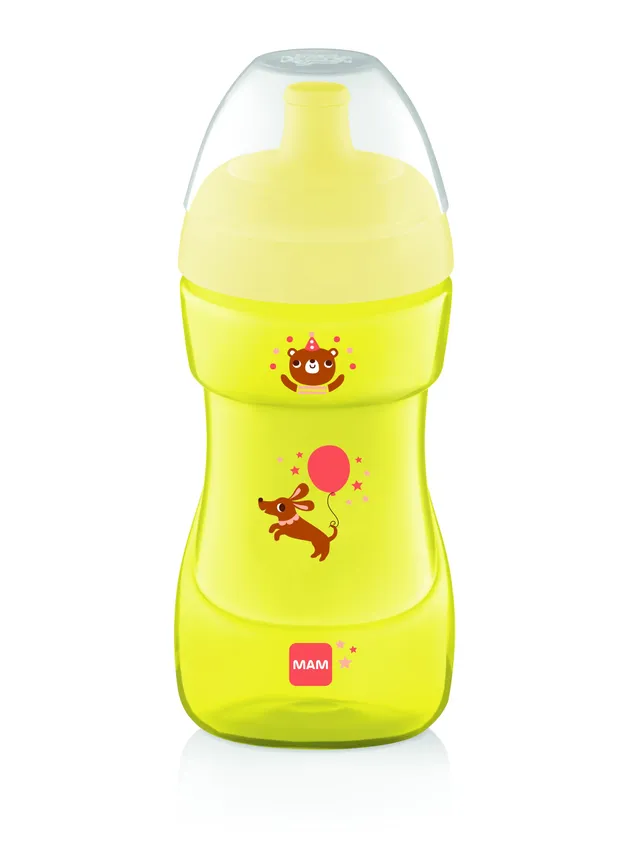 mam-vaso-de-aprendizaje-330-ml-12-meses-boquilla-dura-deportiva-v-lvula-antiderr image 1