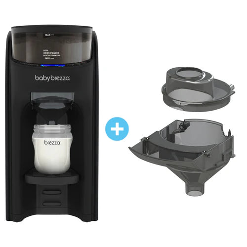 baby-brezza-set-f-rmula-pro-advanced-black-embudo-y-tapa-del-embudo-pack-prepara image 1