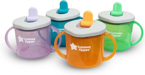tommee-tippee-first-cup-vaso-de-transici-n-190-ml-4-m-boquilla-abatible-de-flujo image 6