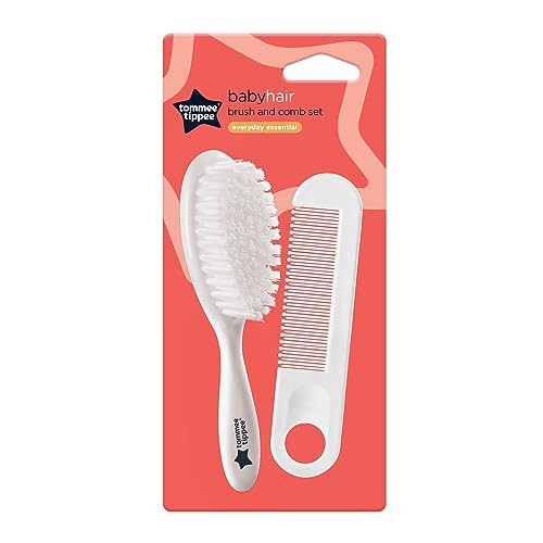 tommee-tippee-essential-basics-set-de-cepillo-y-peine-para-beb-con-cerdas-blanda image 6